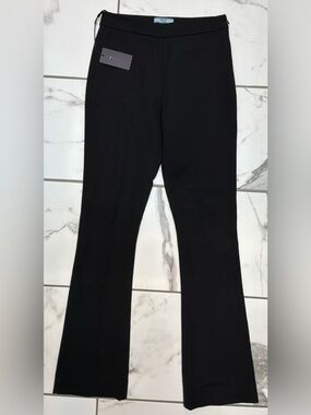 Prada Technical Trousers High Waist Boot Cut IT42
